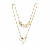 Short necklace - TINY PALOMA 40 - Black Tourmaline
