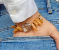 Bracelet CHIKI - Aventurine orange
