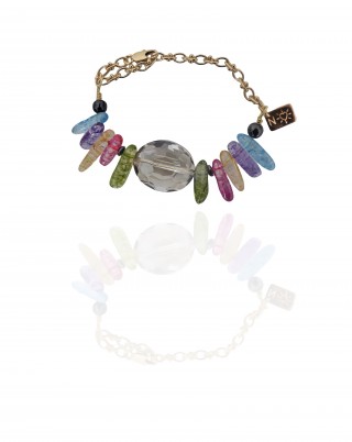 Bracelet CHIKI - Multicolor quartz
