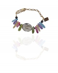 Bracelet CHIKI - Quartz multicolore