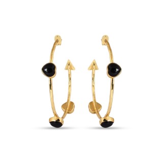 Earrings FARANDOLE - Black Onyx