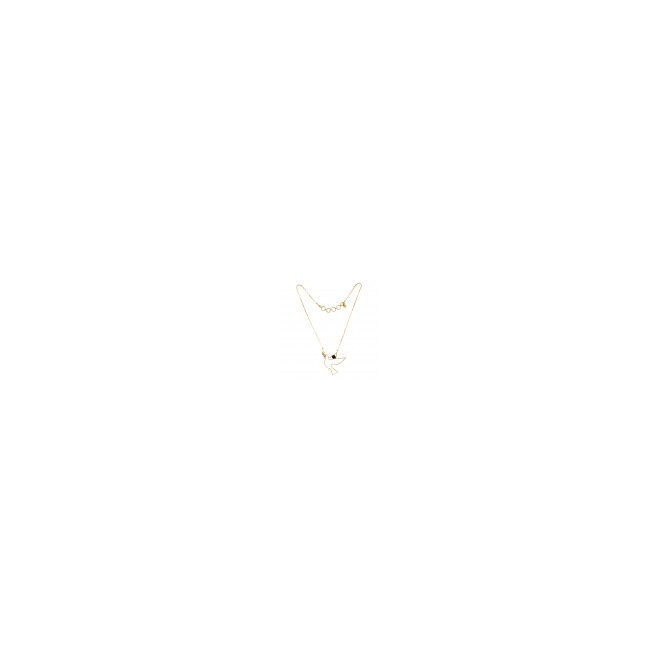 Long necklace - PALOMA 70 - Black Tourmaline