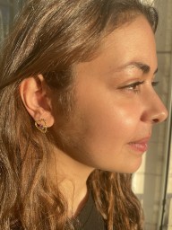 Tiny CRUSH Earrings- Amethyst