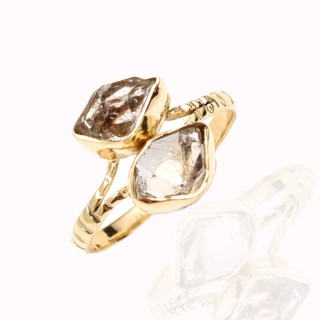 Toi & Moi - Herkimer Diamant