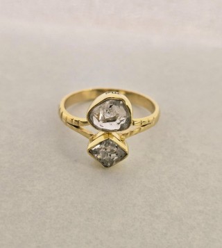 Toi & Moi - Herkimer Diamant
