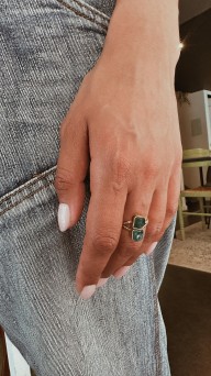 Toi & Moi - Green onyx