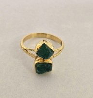 Toi & Moi - Green onyx