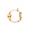 LITTLE SKULL -QUARTZ ROSE